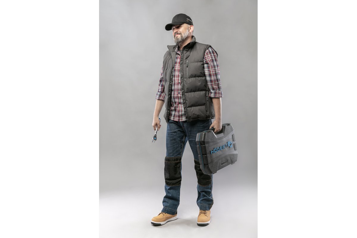 WIED kamizelka ocieplana grafitowa - obrazek 3